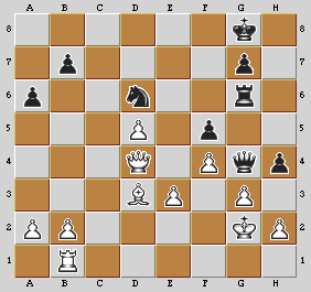 Posizione dopo 36 Rg2